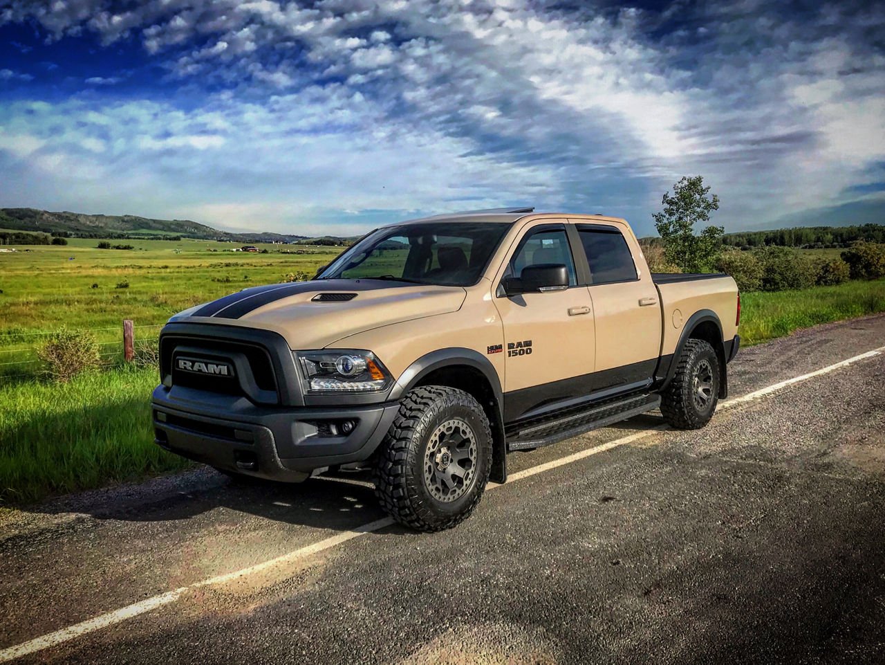 2017 Dodge Ram 1500 - Black Rhino WARLORD - Gray | Wheel Pros